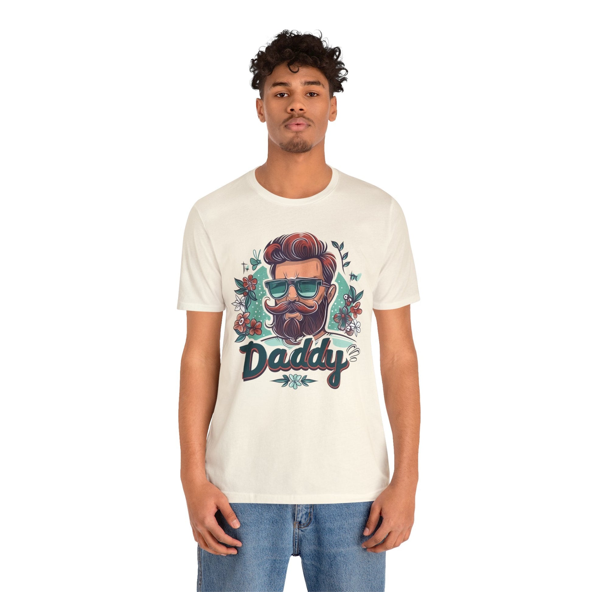 Daddy Unisex T-shirt - Vintage Style - T-Shirt - The Lucky Wombat