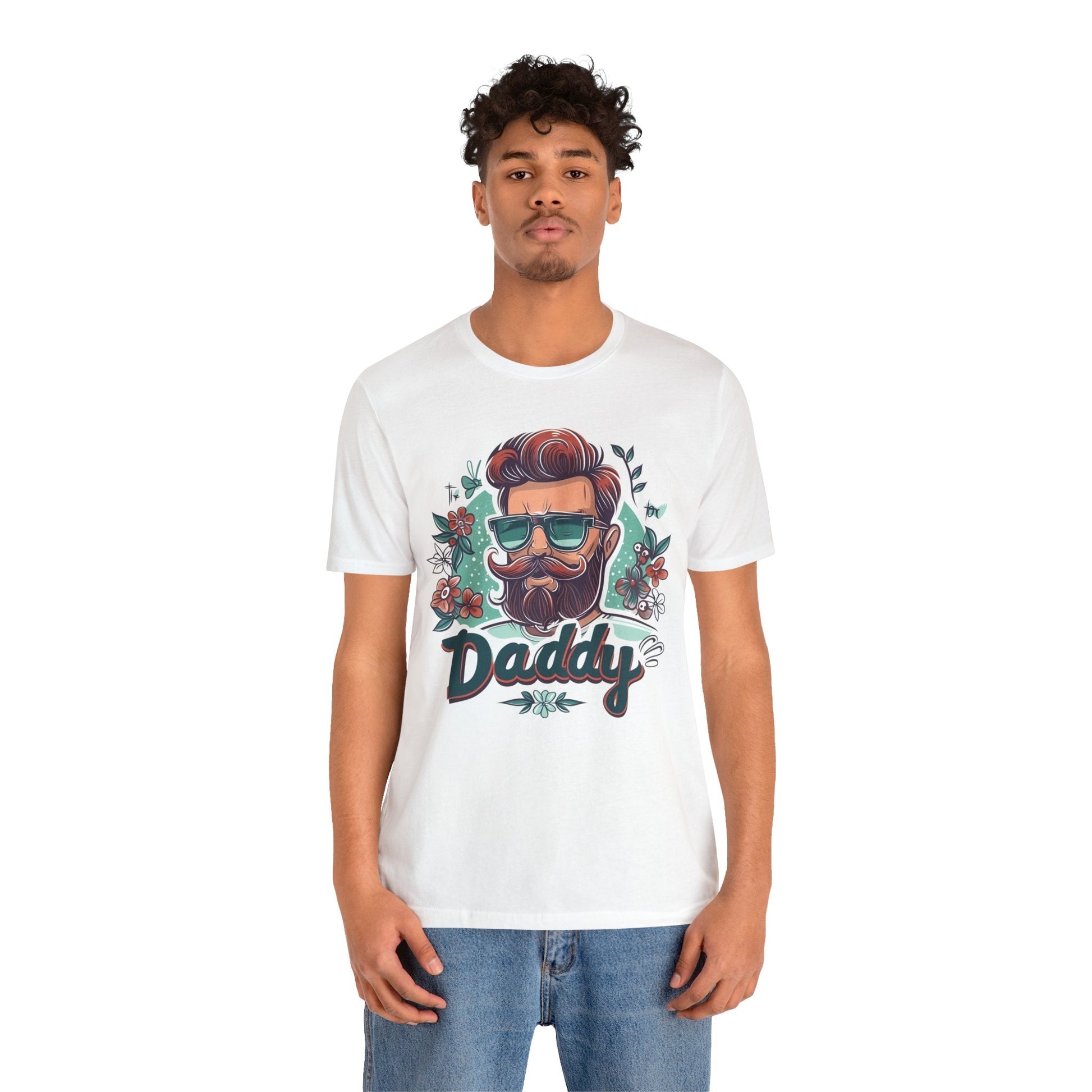 Daddy Unisex T-shirt - Vintage Style - T-Shirt - The Lucky Wombat