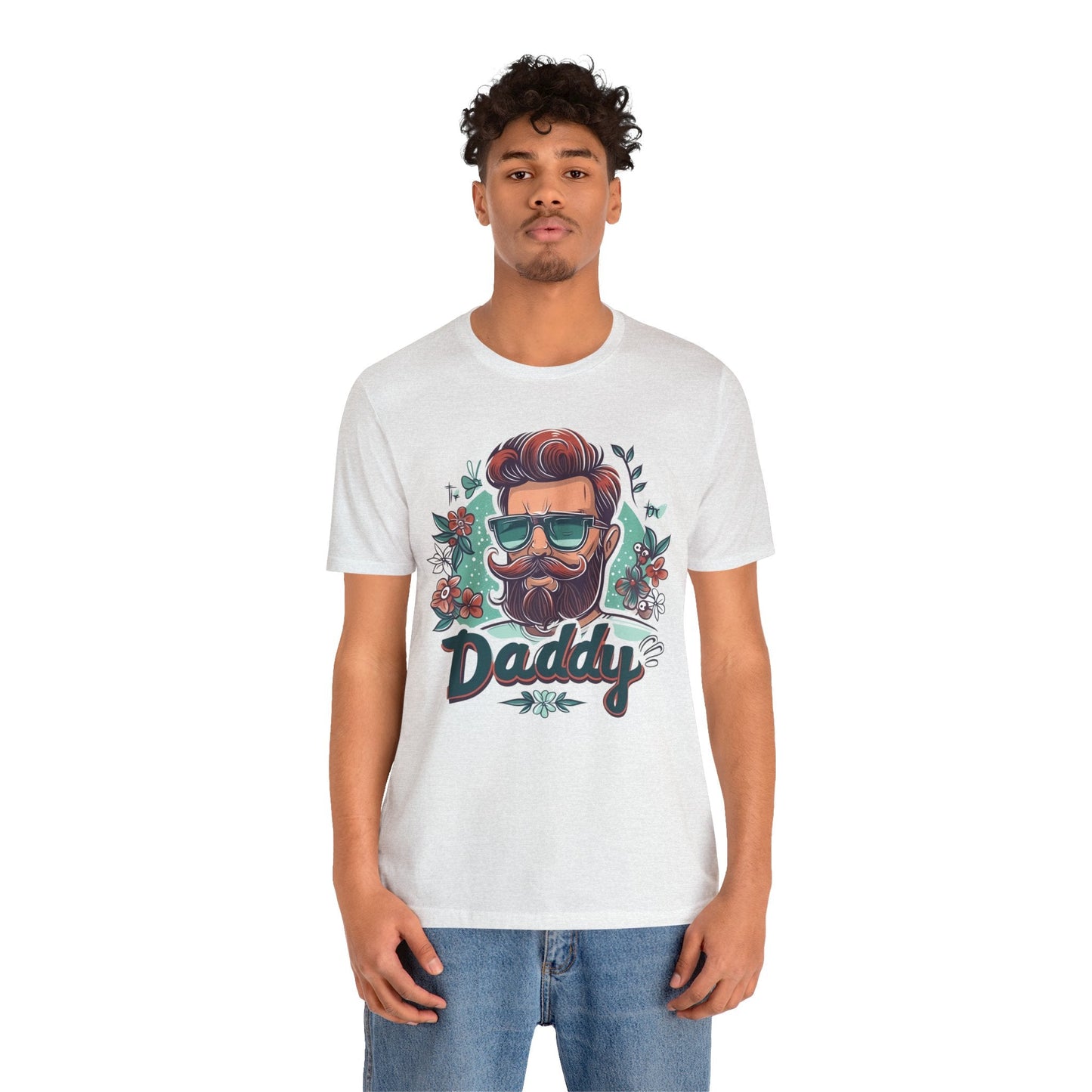 Daddy Unisex T-shirt - Vintage Style - T-Shirt - The Lucky Wombat