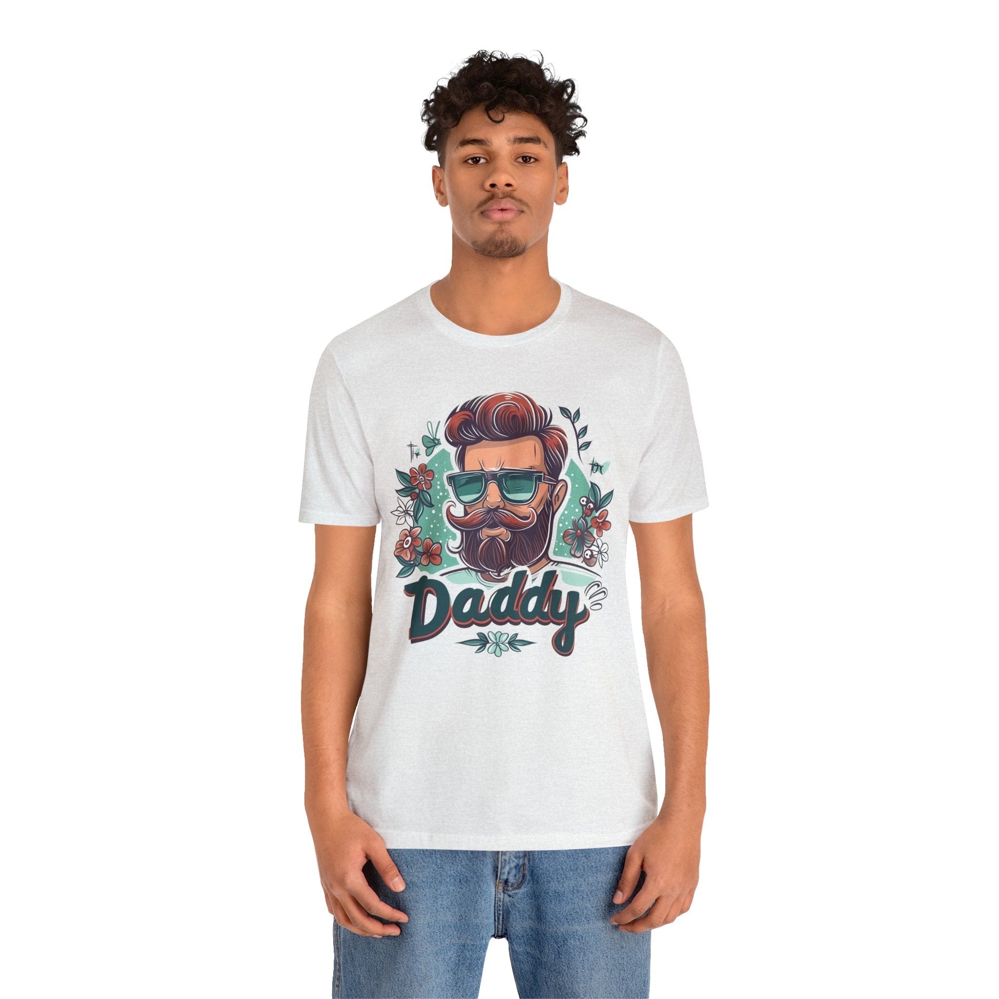 Daddy Unisex T-shirt - Vintage Style - T-Shirt - The Lucky Wombat