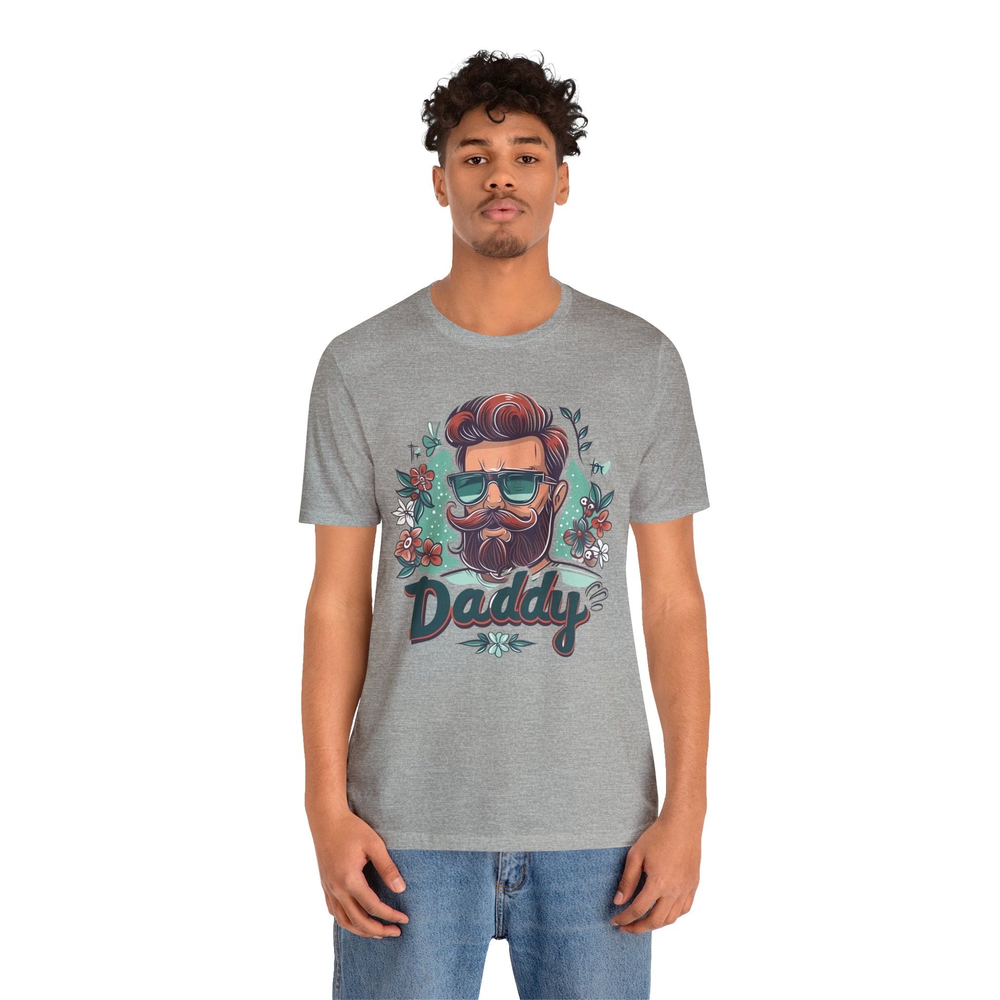 Daddy Unisex T-shirt - Vintage Style - T-Shirt - The Lucky Wombat
