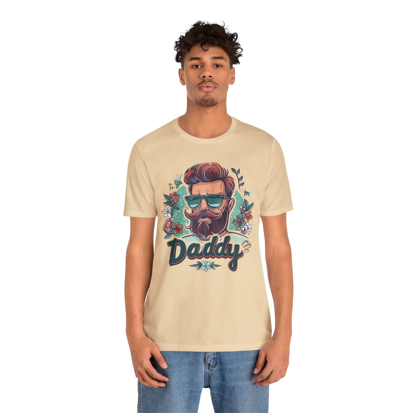 Daddy Unisex T-shirt - Vintage Style - T-Shirt - The Lucky Wombat