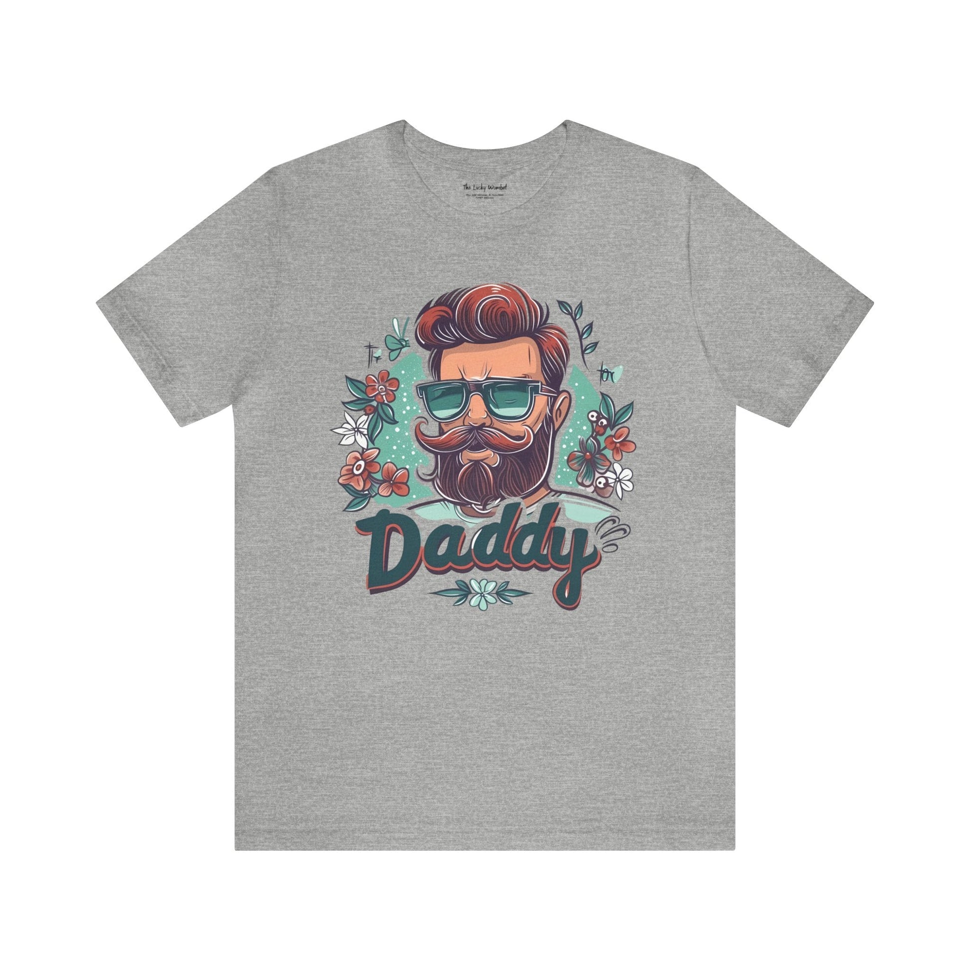 Daddy Unisex T-shirt - Vintage Style - T-Shirt - The Lucky Wombat