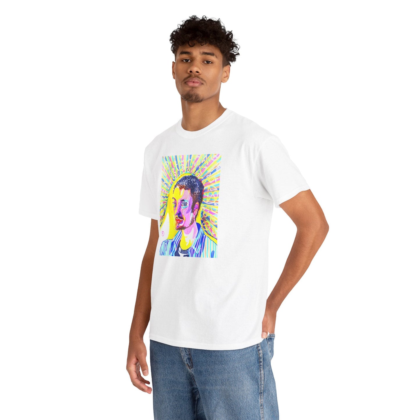 Daniel Portrait Tee | Remi Barbie Collection - T-Shirt - The Lucky Wombat