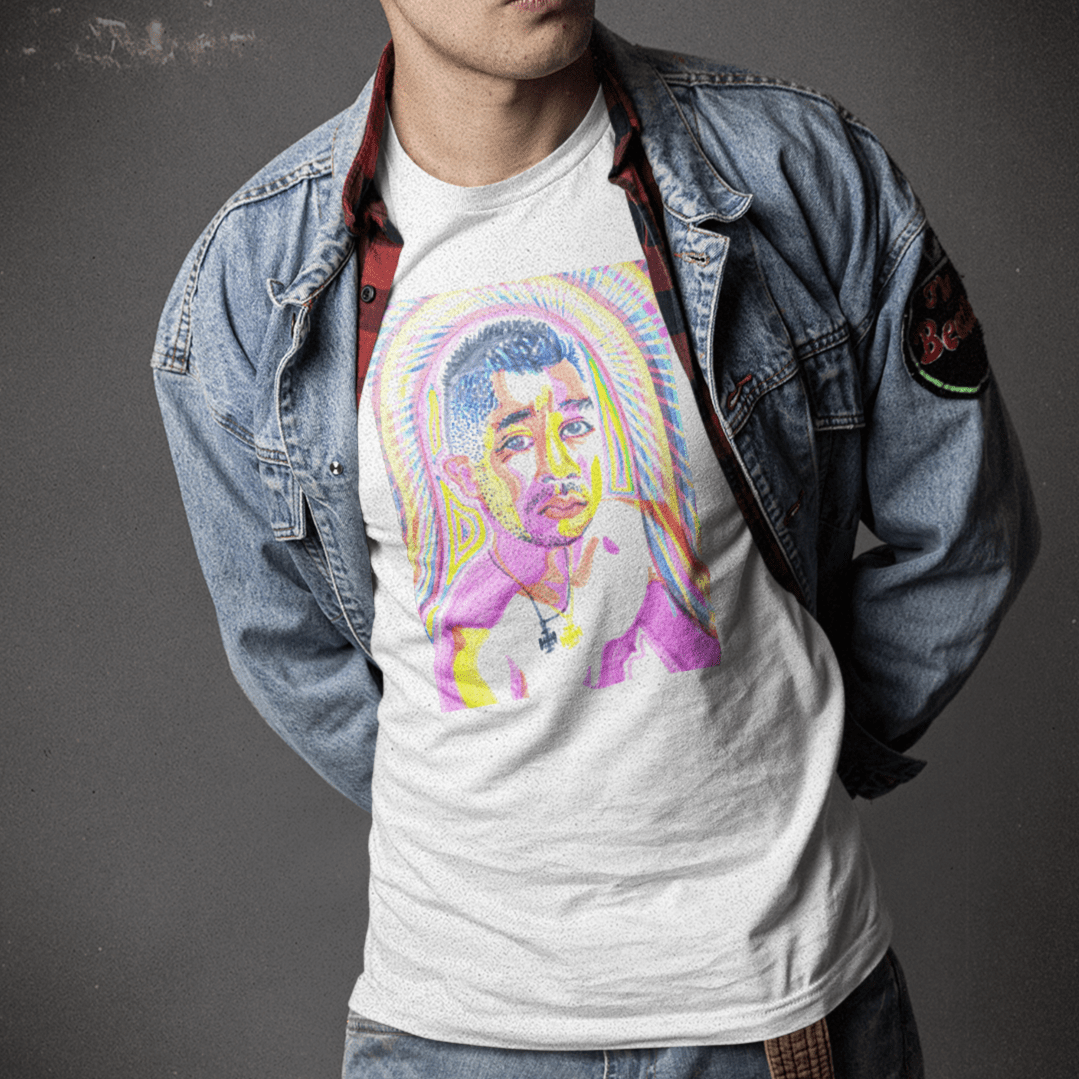 Daniel Portrait Tee | Remi Barbie Collection - T-Shirt - The Lucky Wombat