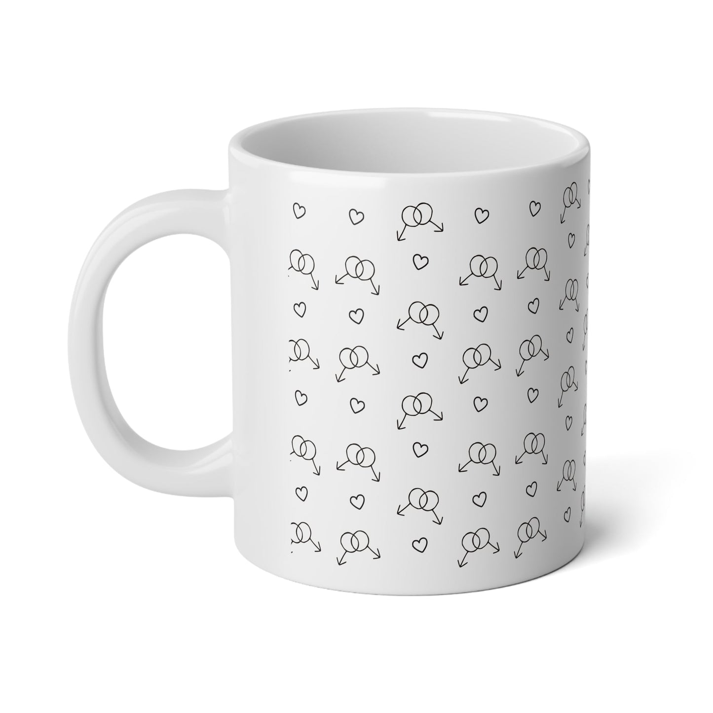 Female signs, Big Mug, 20oz - Mug - The Lucky Wombat