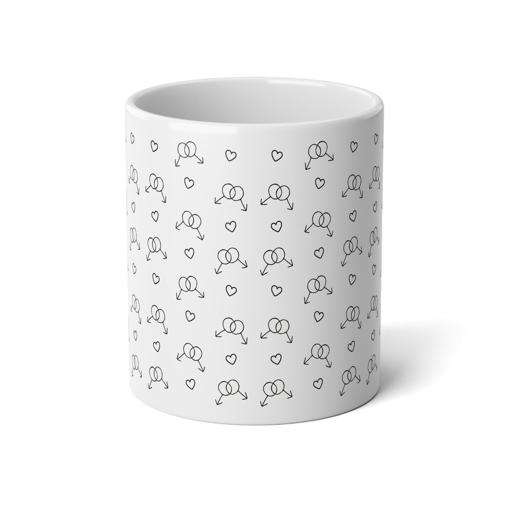 Female signs, Big Mug, 20oz - Mug - The Lucky Wombat