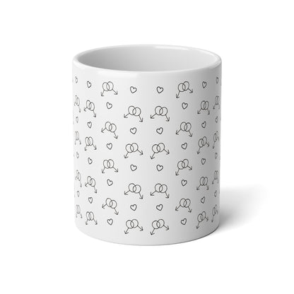 Female signs, Big Mug, 20oz - Mug - The Lucky Wombat