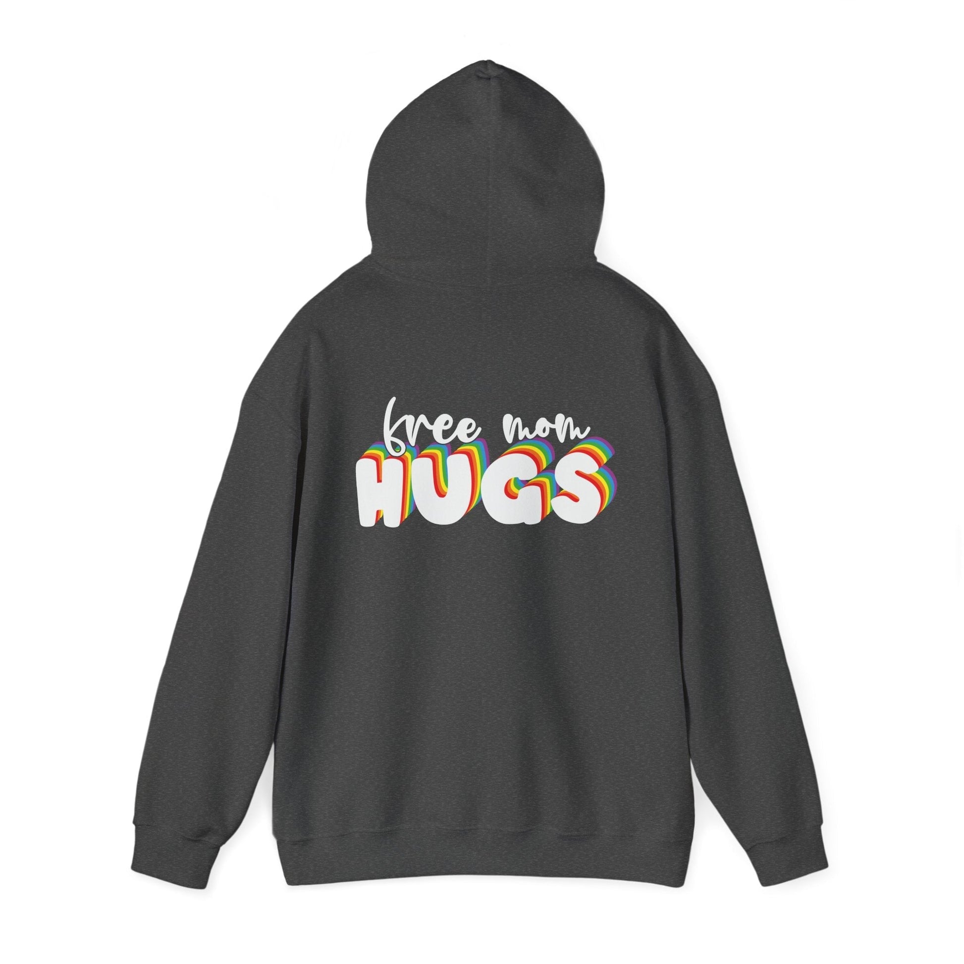 Free Mom Hugs Hoodie - Unisex Hooded Sweatshirt - Hoodie - The Lucky Wombat