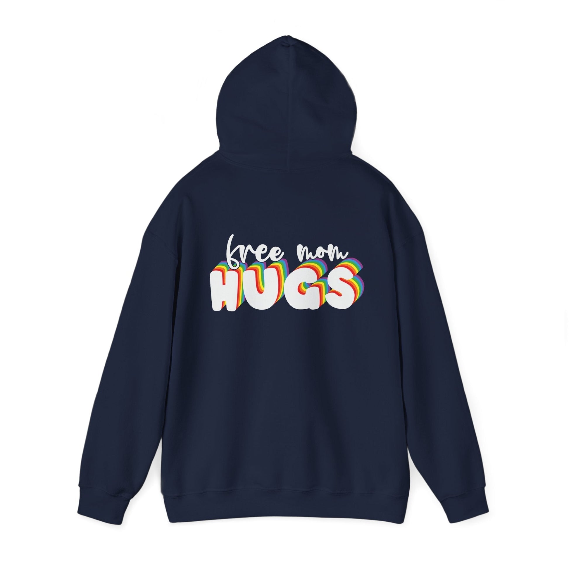 Free Mom Hugs Hoodie - Unisex Hooded Sweatshirt - Hoodie - The Lucky Wombat