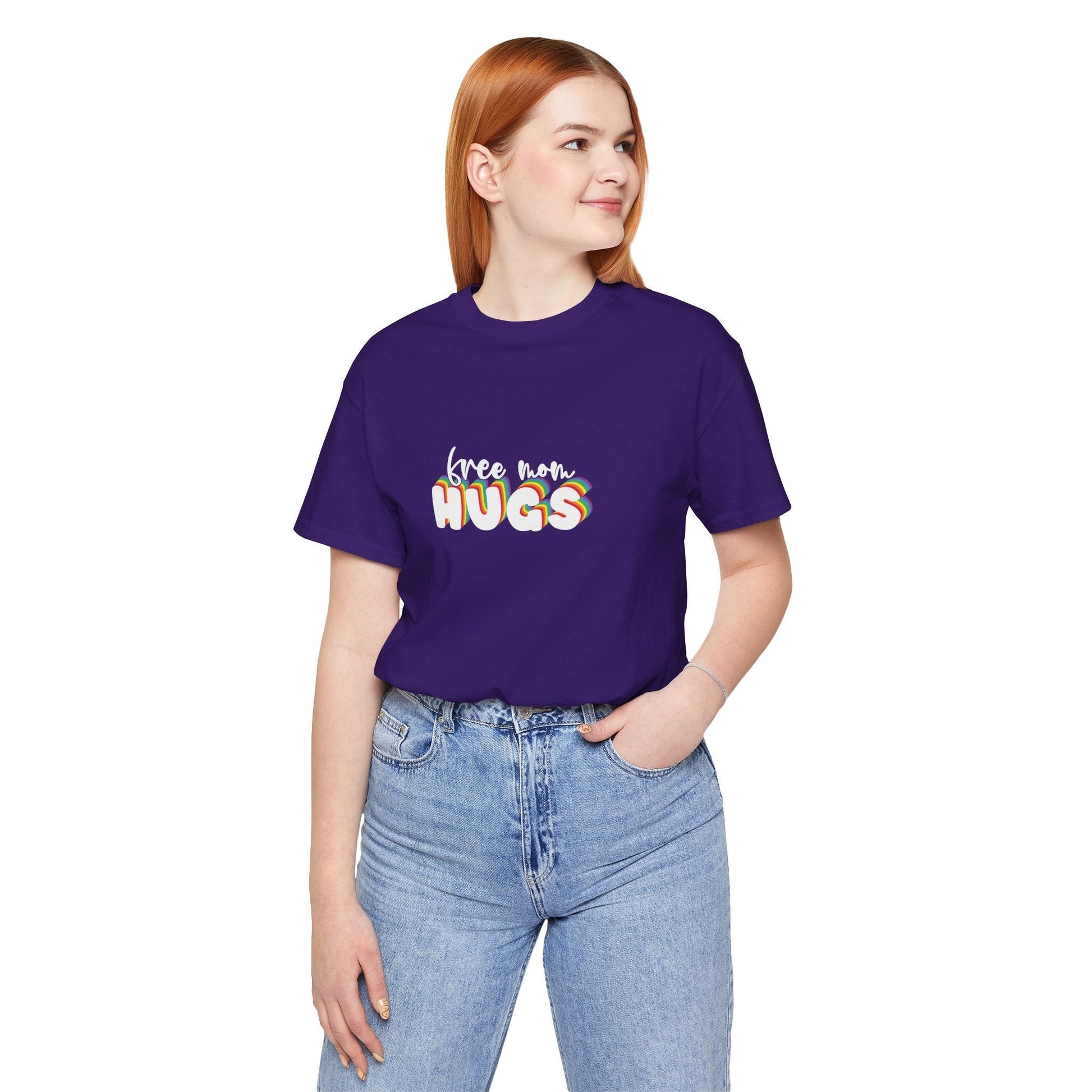 Free Mom Hugs T-shirt - T-Shirt - The Lucky Wombat
