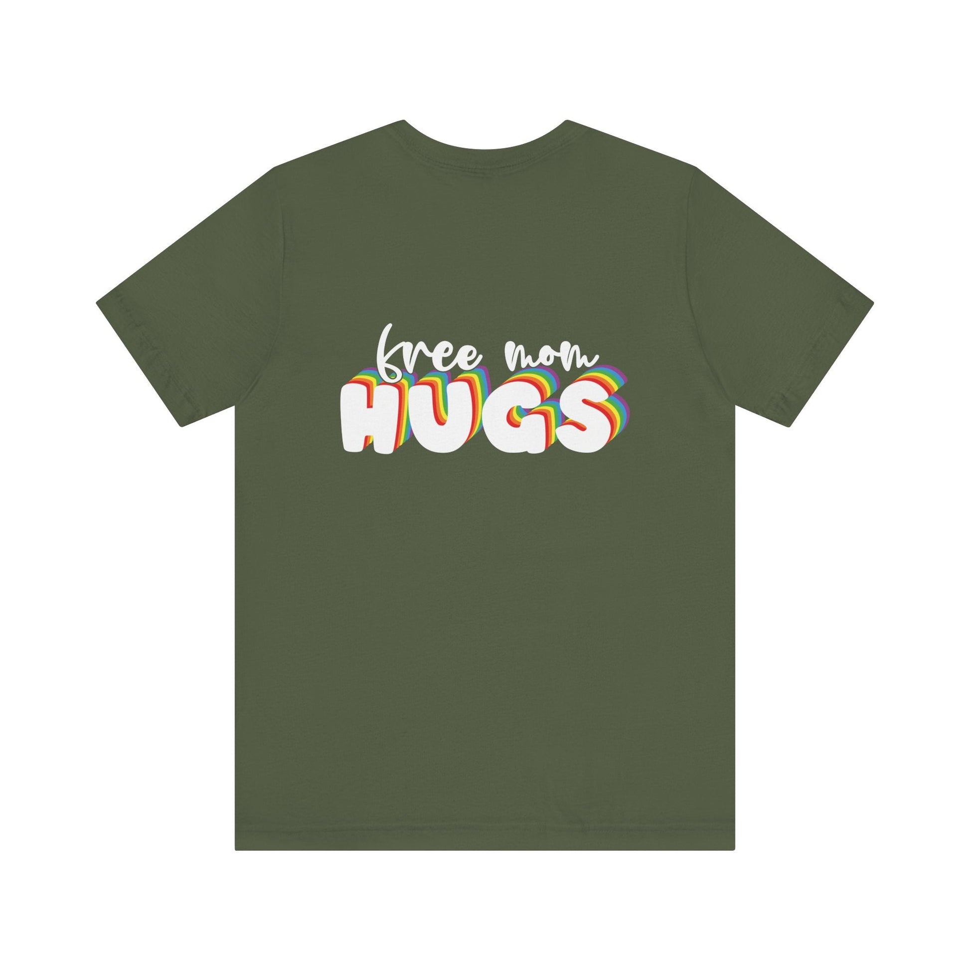 Free Mom Hugs T-shirt - T-Shirt - The Lucky Wombat