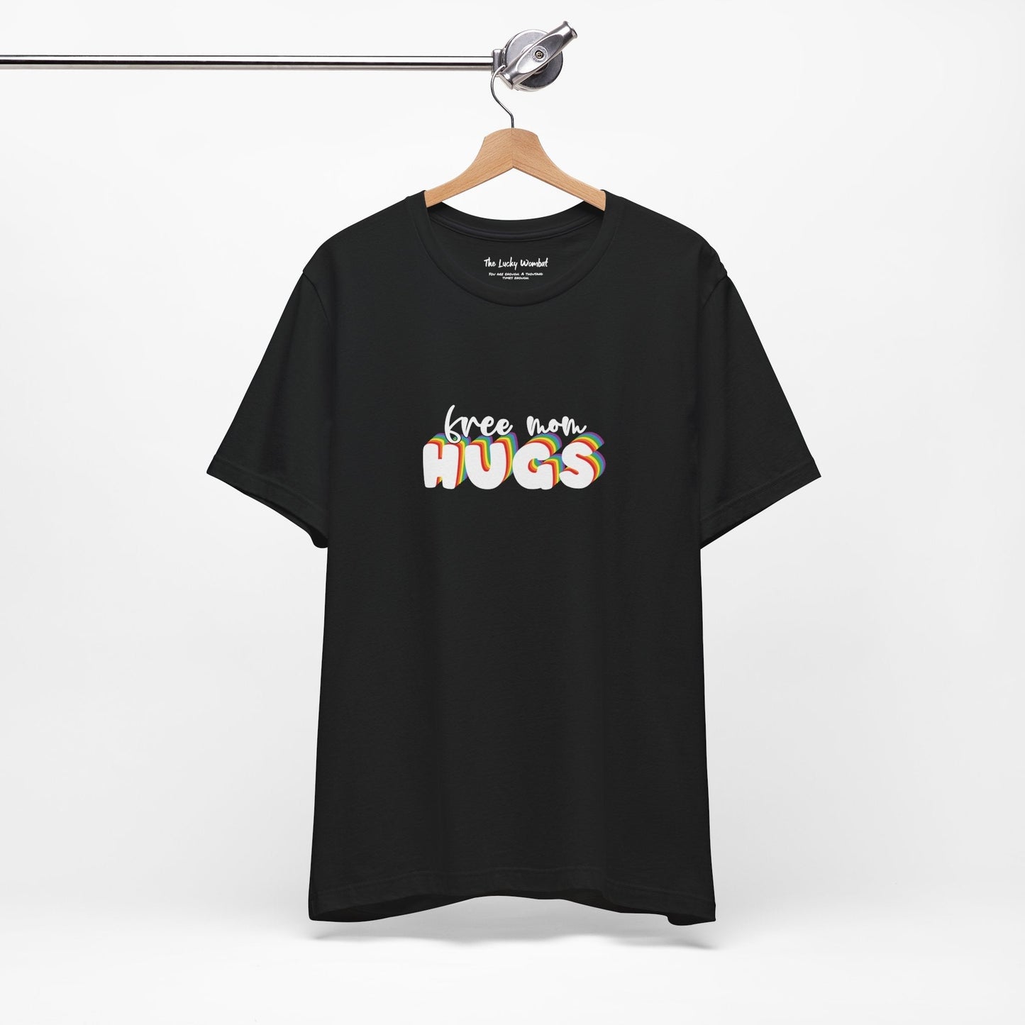 Free Mom Hugs T-shirt - T-Shirt - The Lucky Wombat