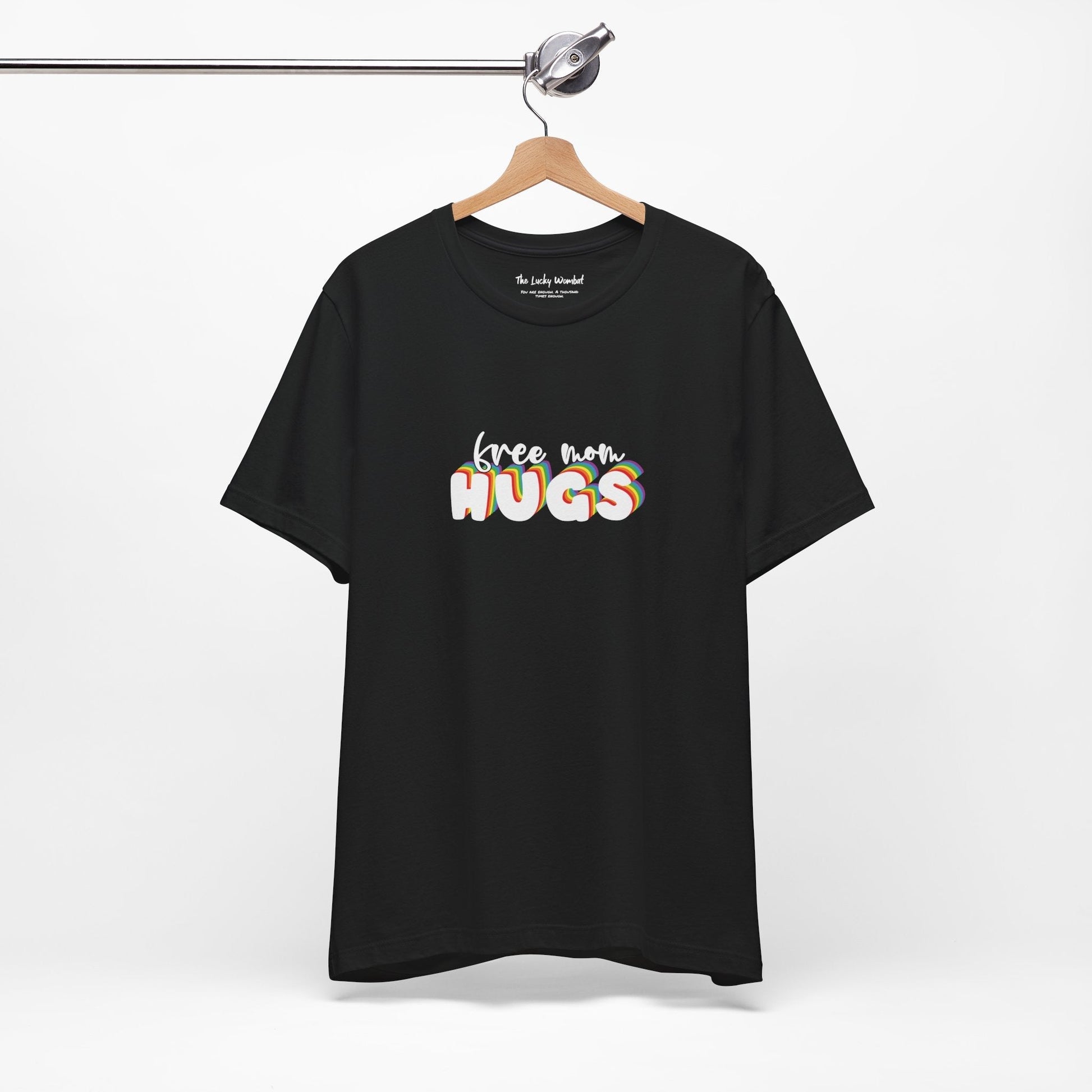 Free Mom Hugs T-shirt - T-Shirt - The Lucky Wombat