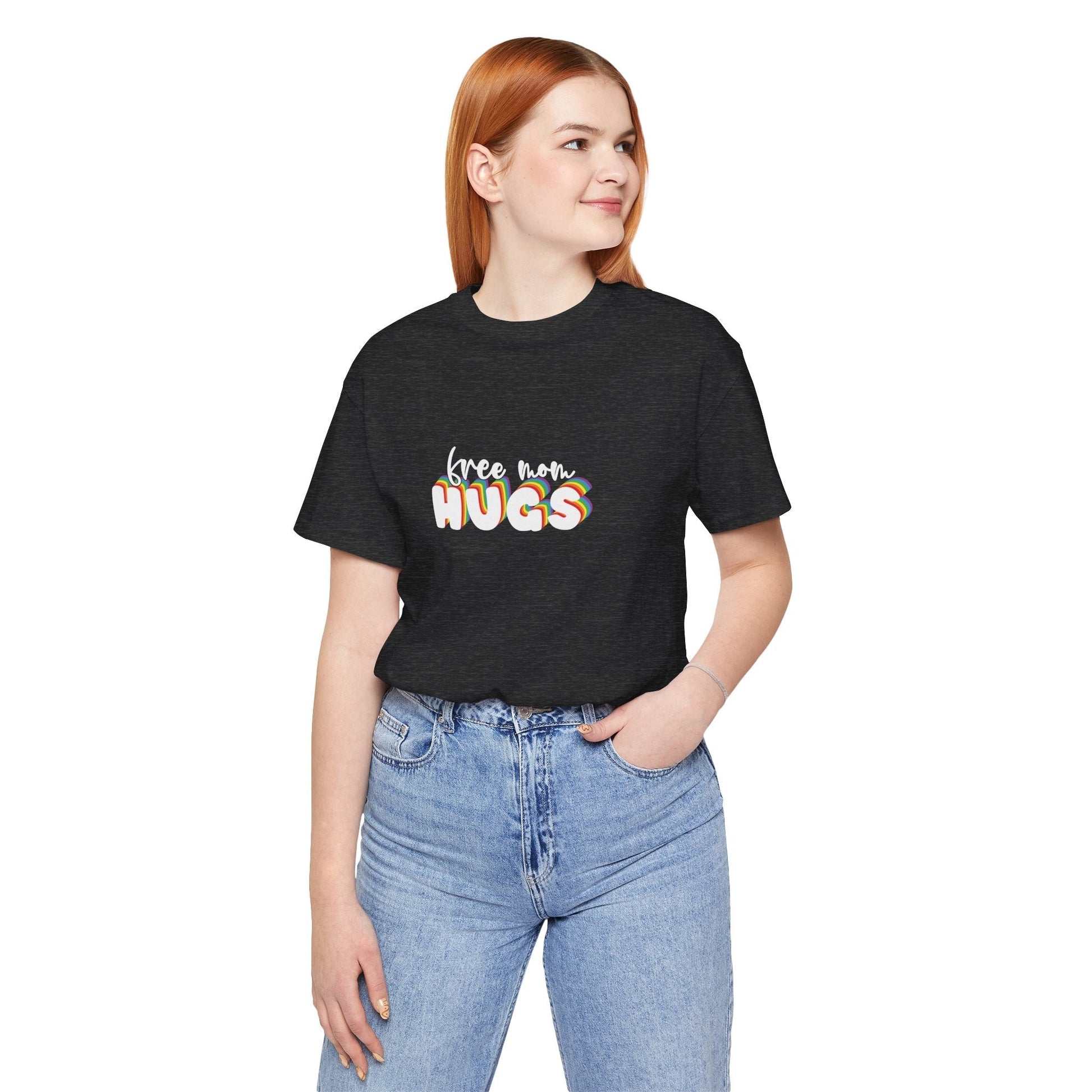 Free Mom Hugs T-shirt - T-Shirt - The Lucky Wombat
