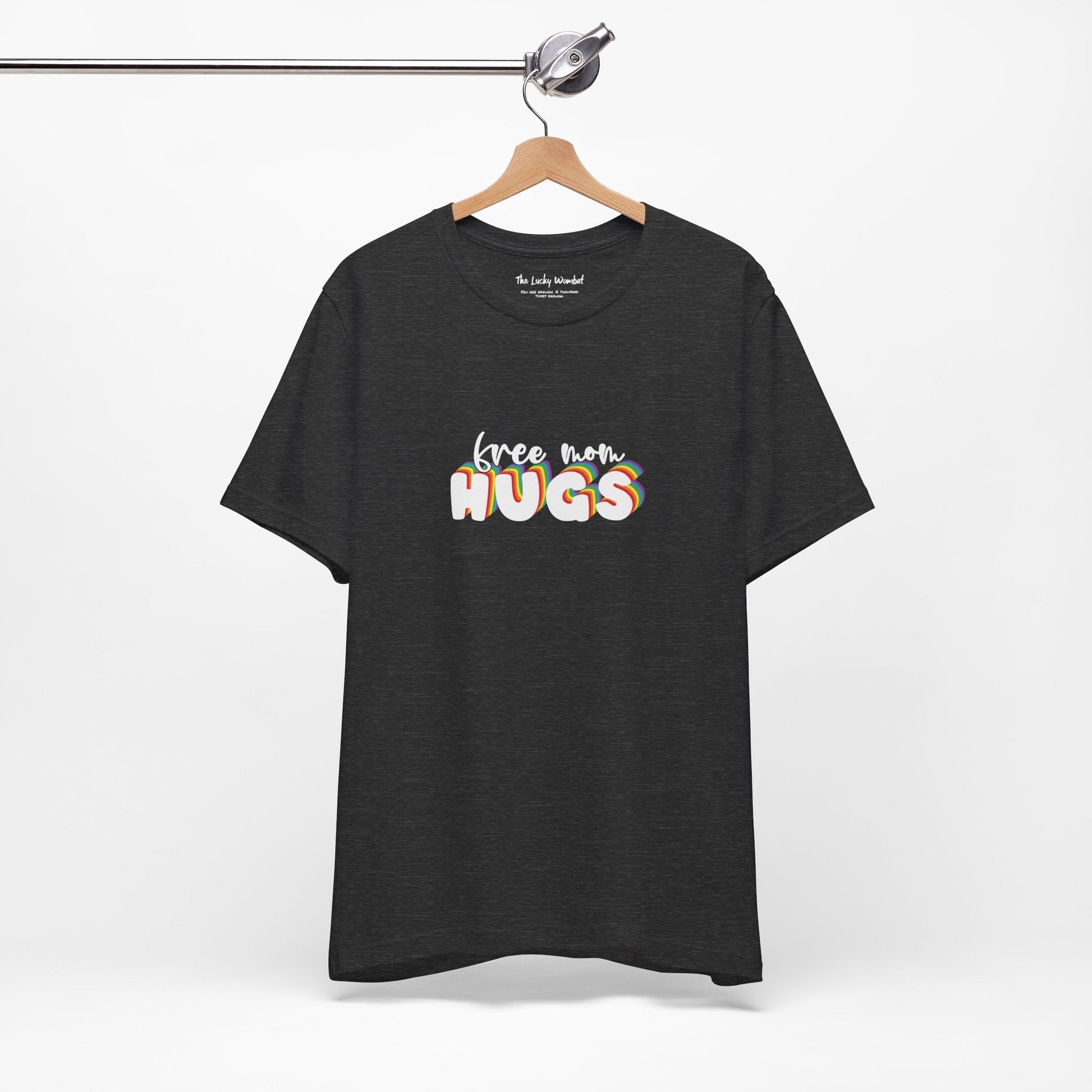 Free Mom Hugs T-shirt - T-Shirt - The Lucky Wombat