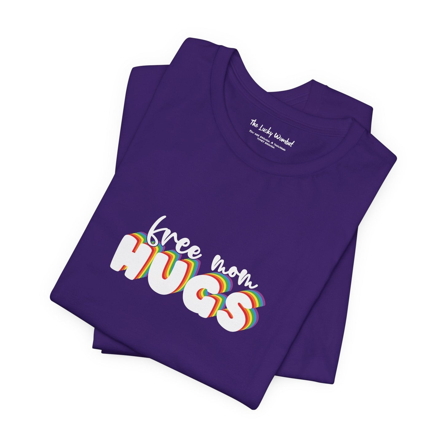 Free Mom Hugs T-shirt - T-Shirt - The Lucky Wombat