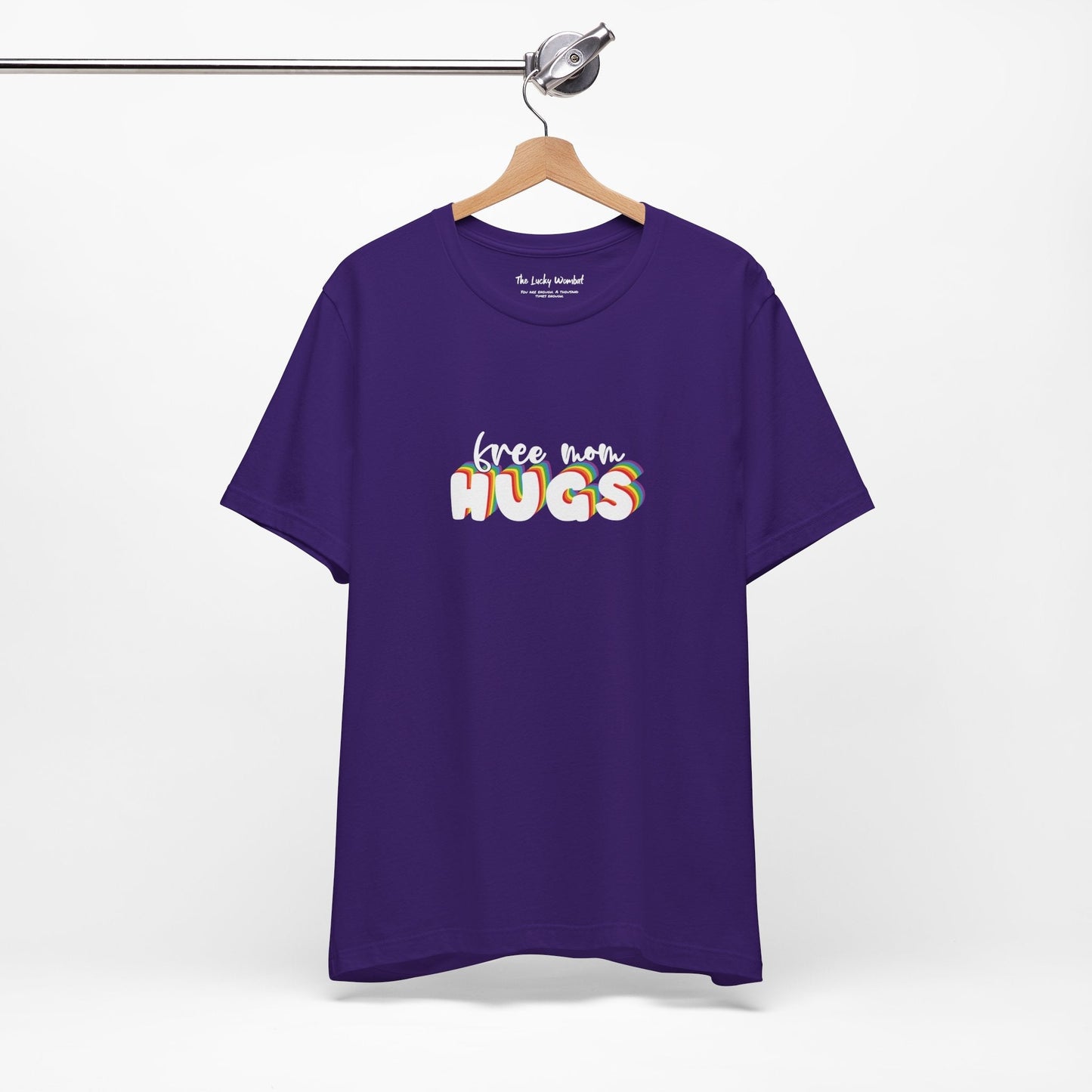 Free Mom Hugs T-shirt - T-Shirt - The Lucky Wombat
