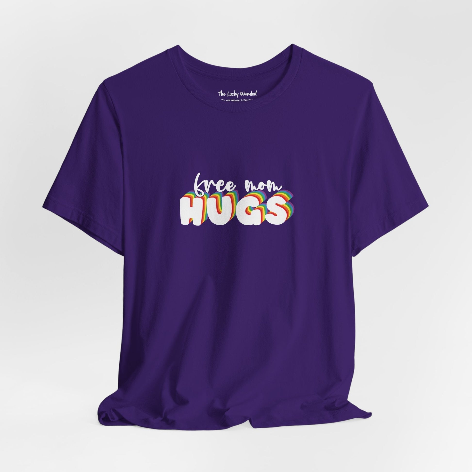 Free Mom Hugs T-shirt - T-Shirt - The Lucky Wombat