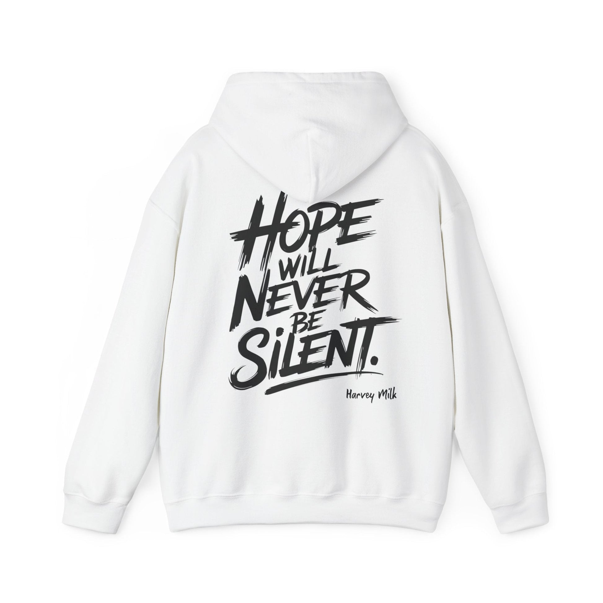 Hope Will Never Be Silent Hoodie - Hoodie - The Lucky Wombat