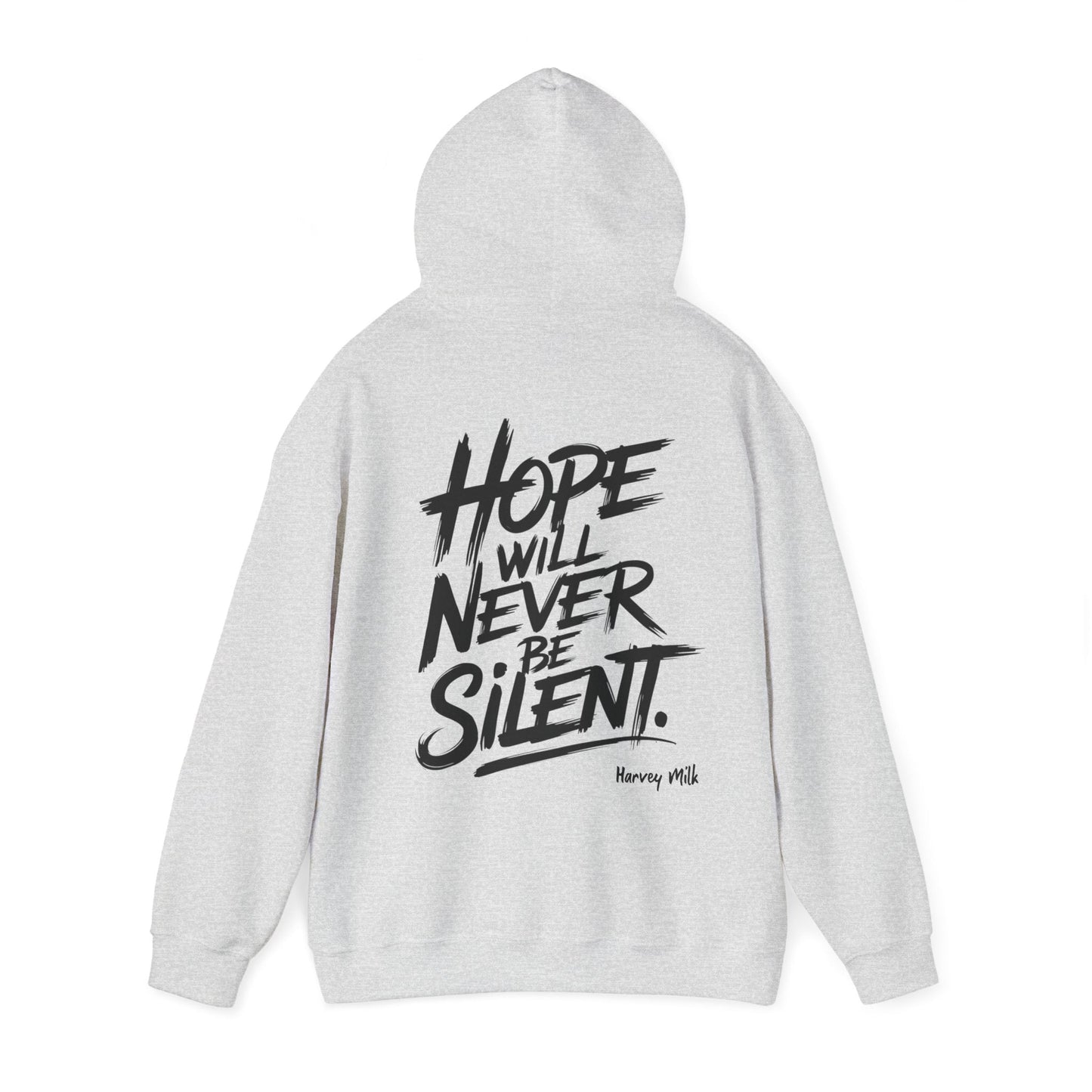 Hope Will Never Be Silent Hoodie - Hoodie - The Lucky Wombat