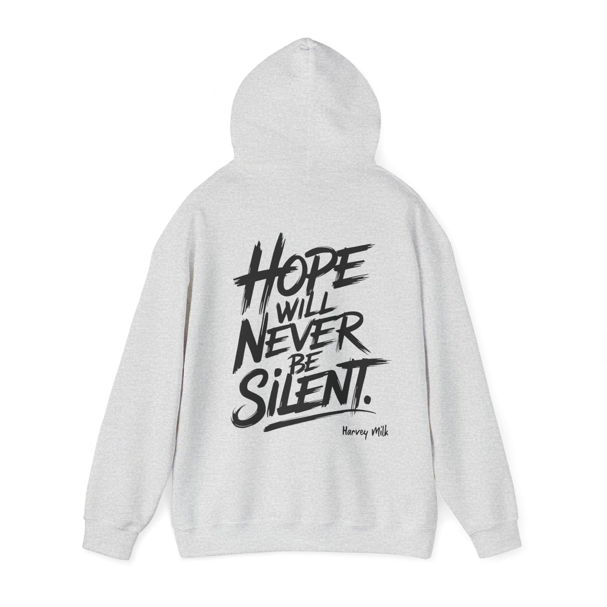 Hope Will Never Be Silent Hoodie - Hoodie - The Lucky Wombat