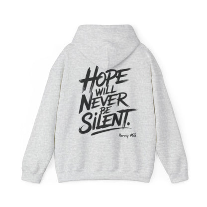 Hope Will Never Be Silent Hoodie - Hoodie - The Lucky Wombat