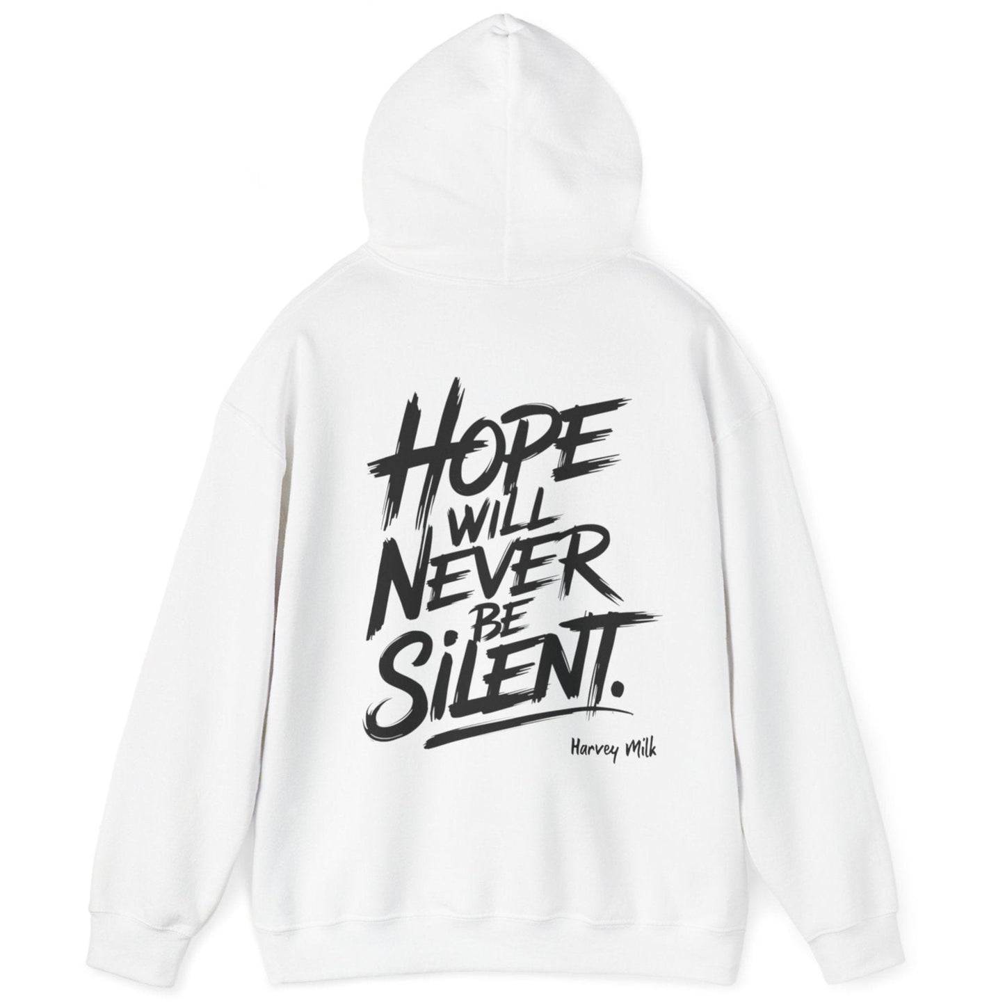 Hope Will Never Be Silent Hoodie - Hoodie - The Lucky Wombat