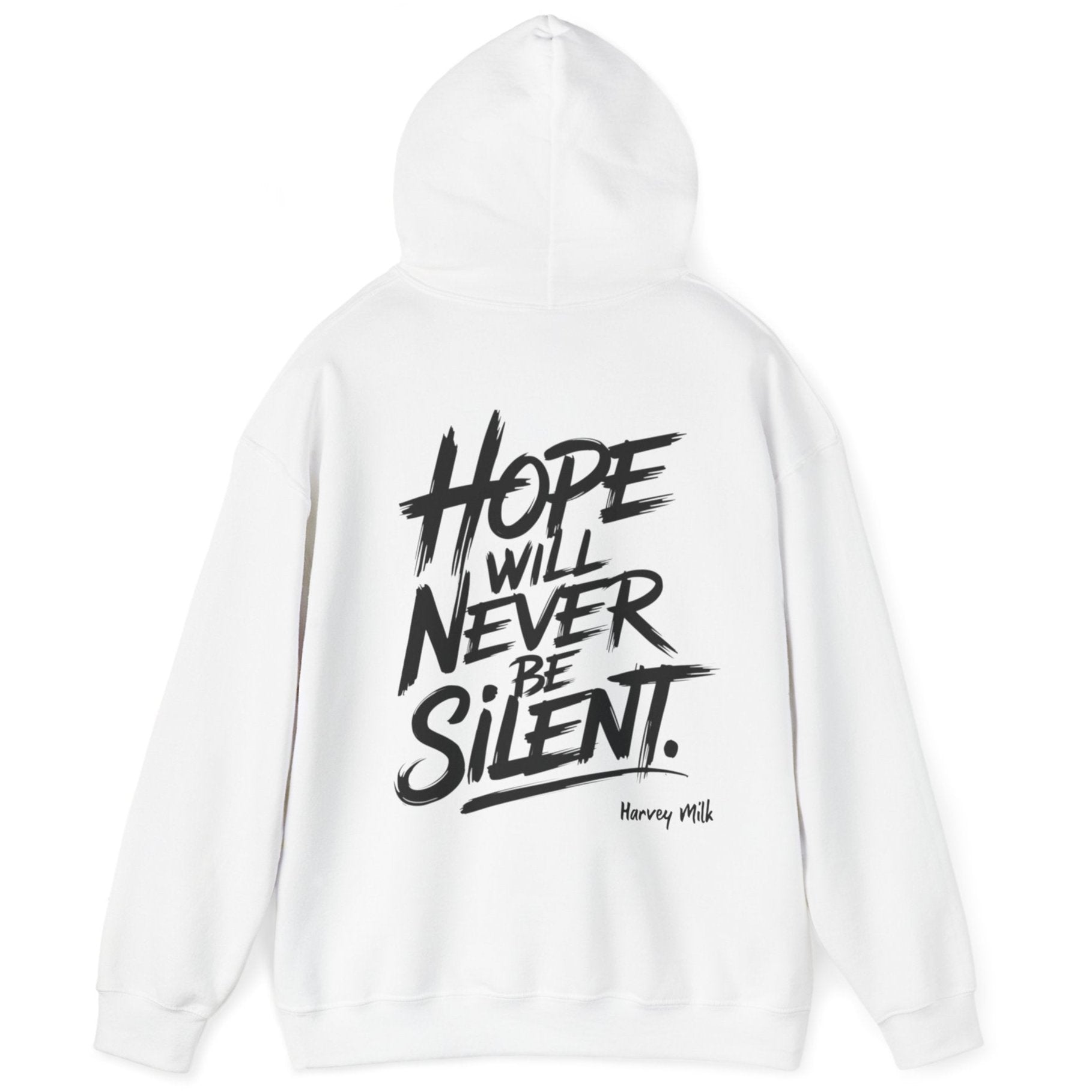 Hope Will Never Be Silent Hoodie - Hoodie - The Lucky Wombat