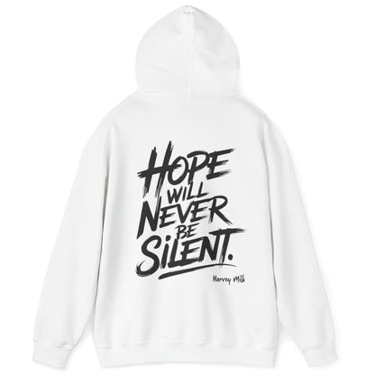 Hope Will Never Be Silent Hoodie - Hoodie - The Lucky Wombat