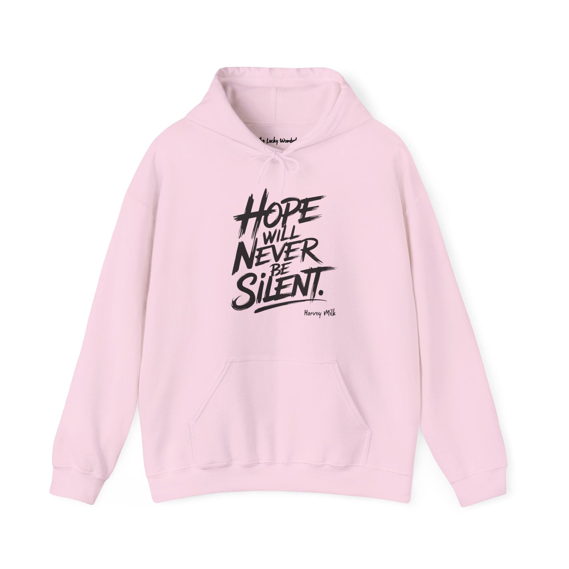 Hope Will Never Be Silent Hoodie - Hoodie - The Lucky Wombat