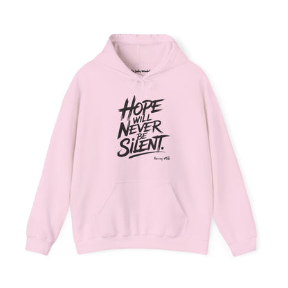 Hope Will Never Be Silent Hoodie - Hoodie - The Lucky Wombat