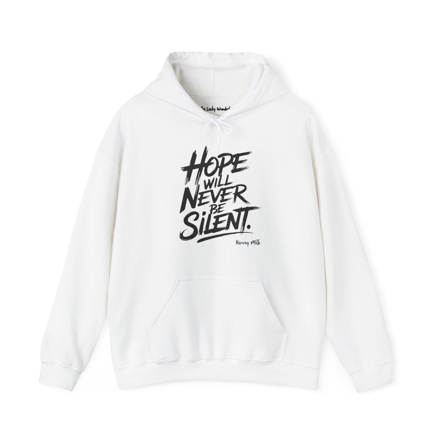 Hope Will Never Be Silent Hoodie - Hoodie - The Lucky Wombat