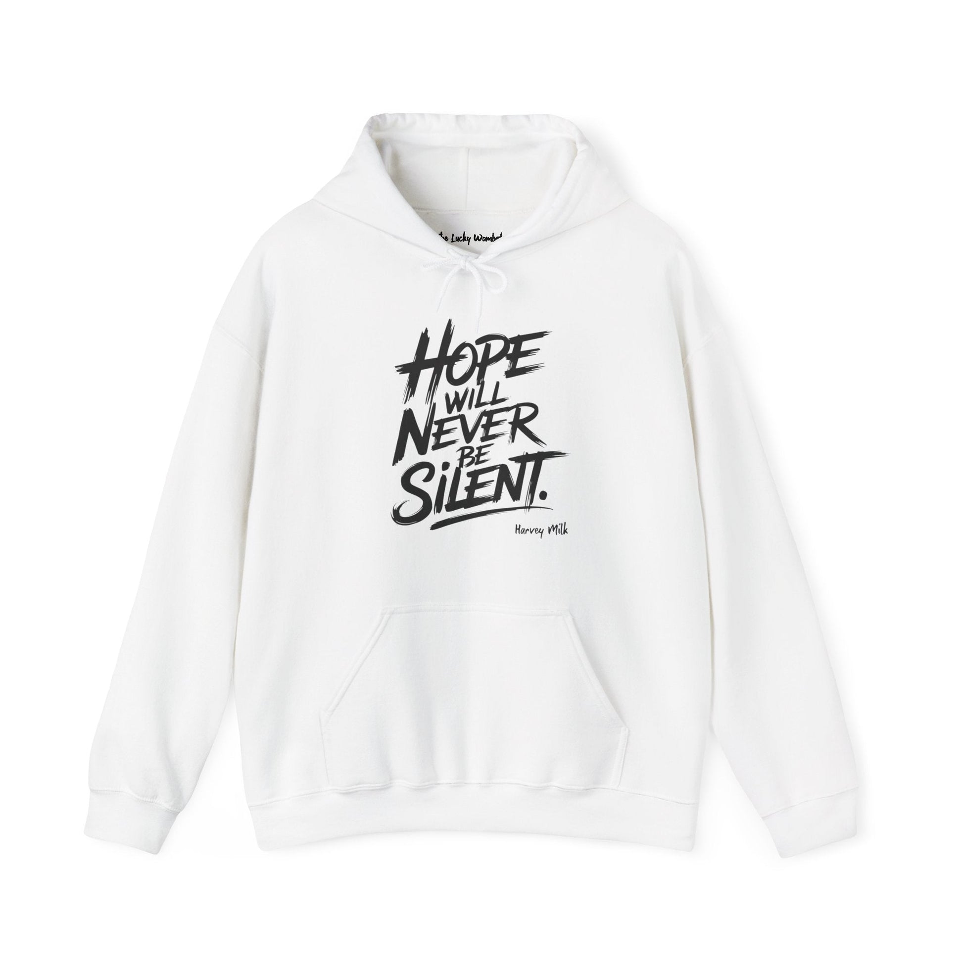 Hope Will Never Be Silent Hoodie - Hoodie - The Lucky Wombat
