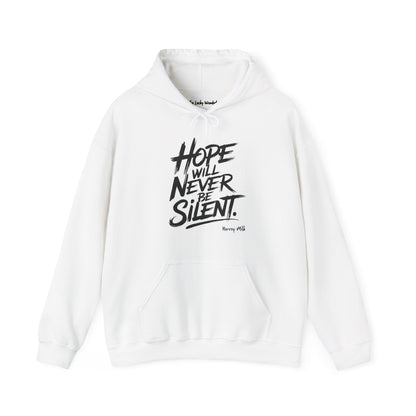 Hope Will Never Be Silent Hoodie - Hoodie - The Lucky Wombat