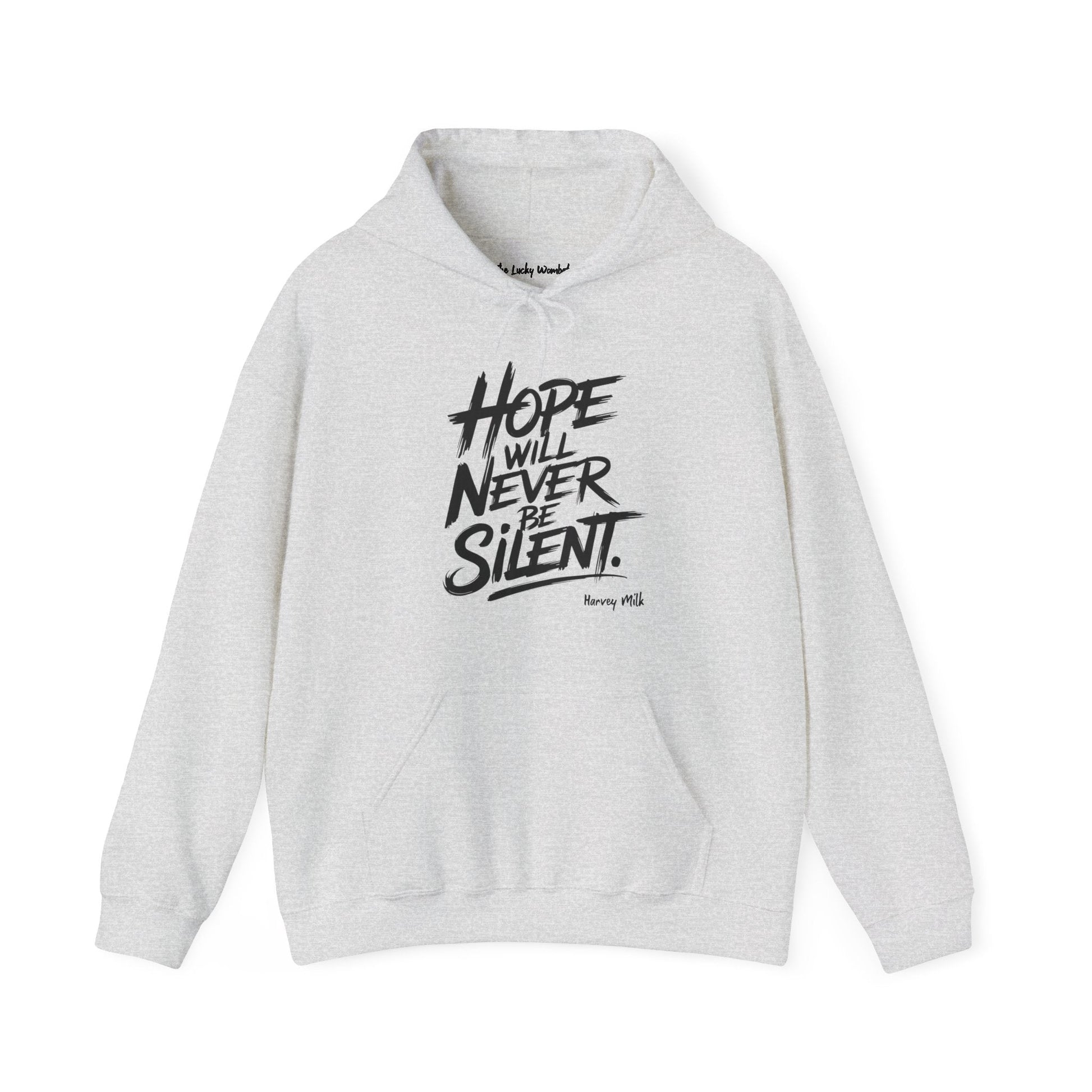 Hope Will Never Be Silent Hoodie - Hoodie - The Lucky Wombat