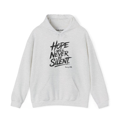 Hope Will Never Be Silent Hoodie - Hoodie - The Lucky Wombat