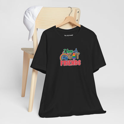 I Love My Gay Friends T-shirt - T-Shirt - The Lucky Wombat