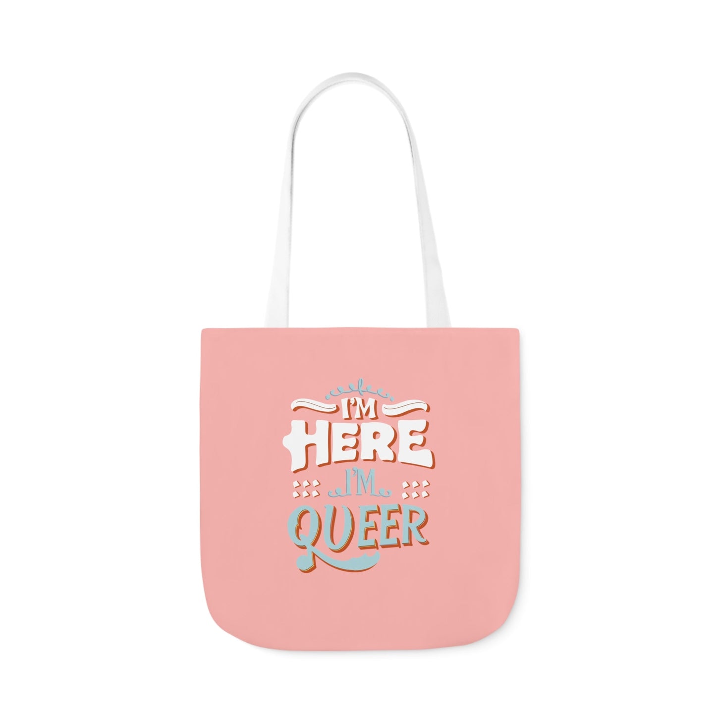 I'm Here , I'm Queer - Tote Bag - Accessories - The Lucky Wombat