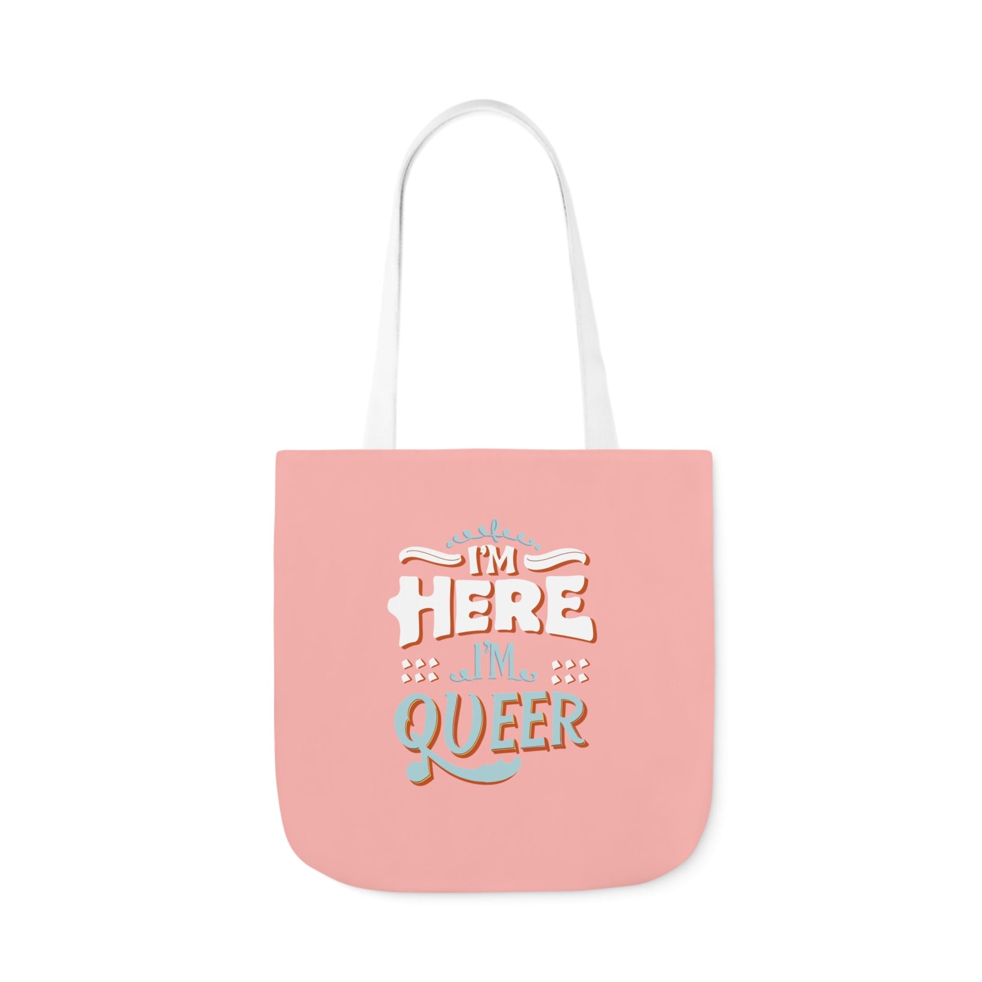 I'm Here , I'm Queer - Tote Bag - Accessories - The Lucky Wombat