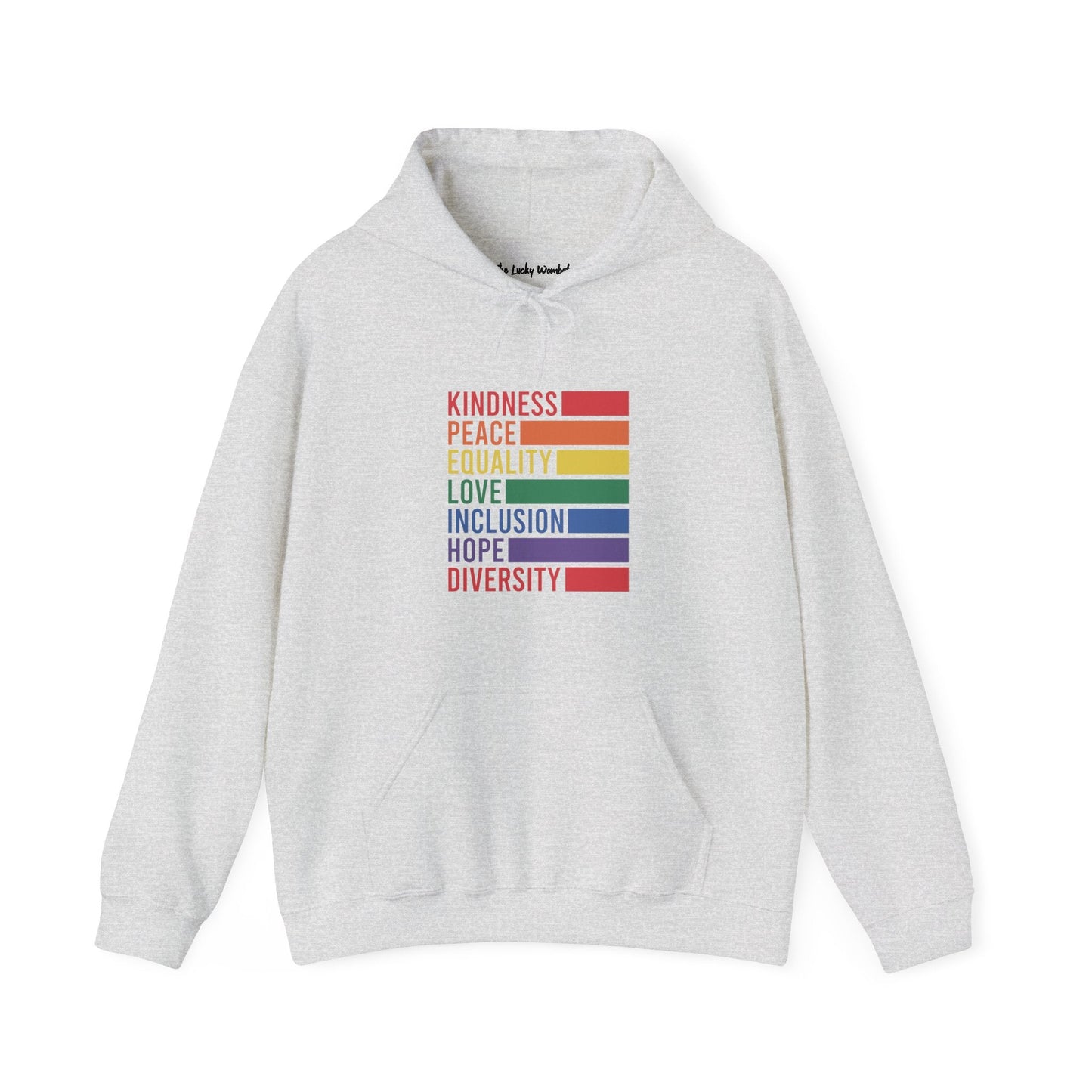 Kindness Peace Hoodie - Hoodie - The Lucky Wombat