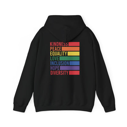 Kindness Peace Hoodie - Hoodie - The Lucky Wombat