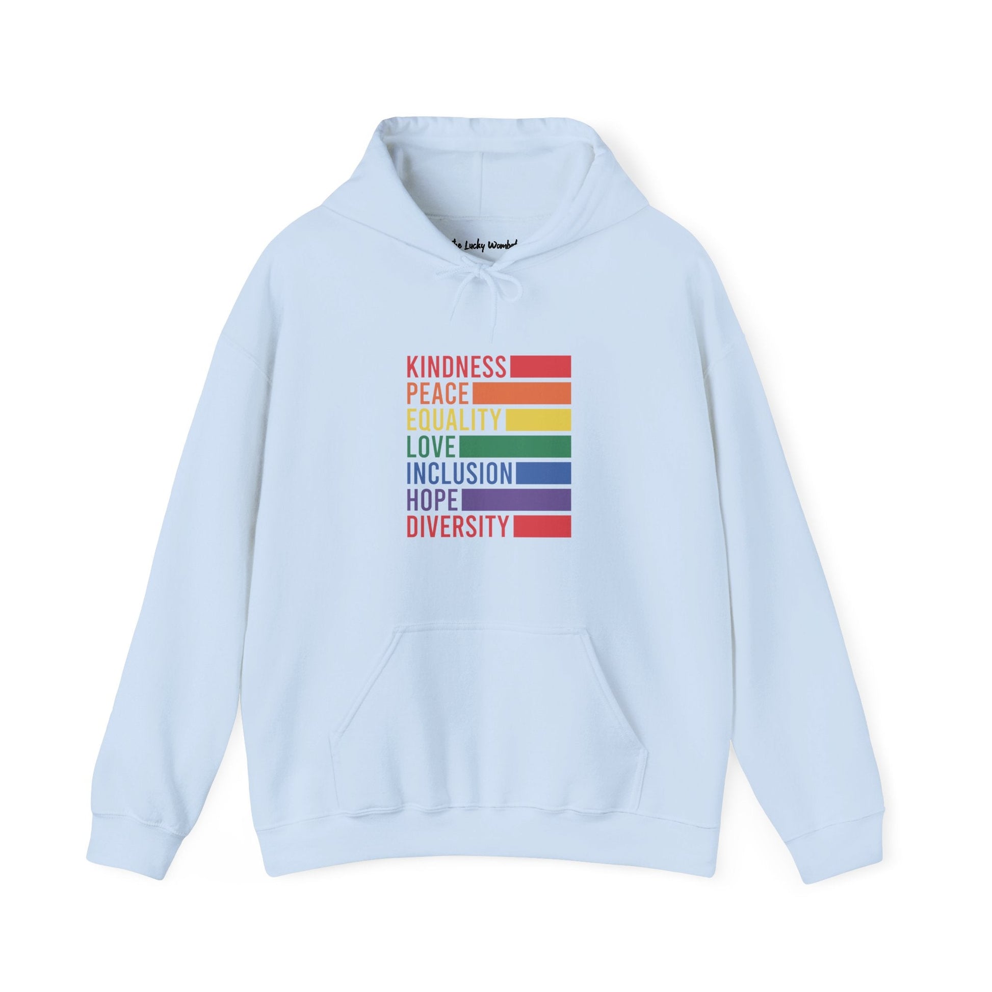 Kindness Peace Hoodie - Hoodie - The Lucky Wombat