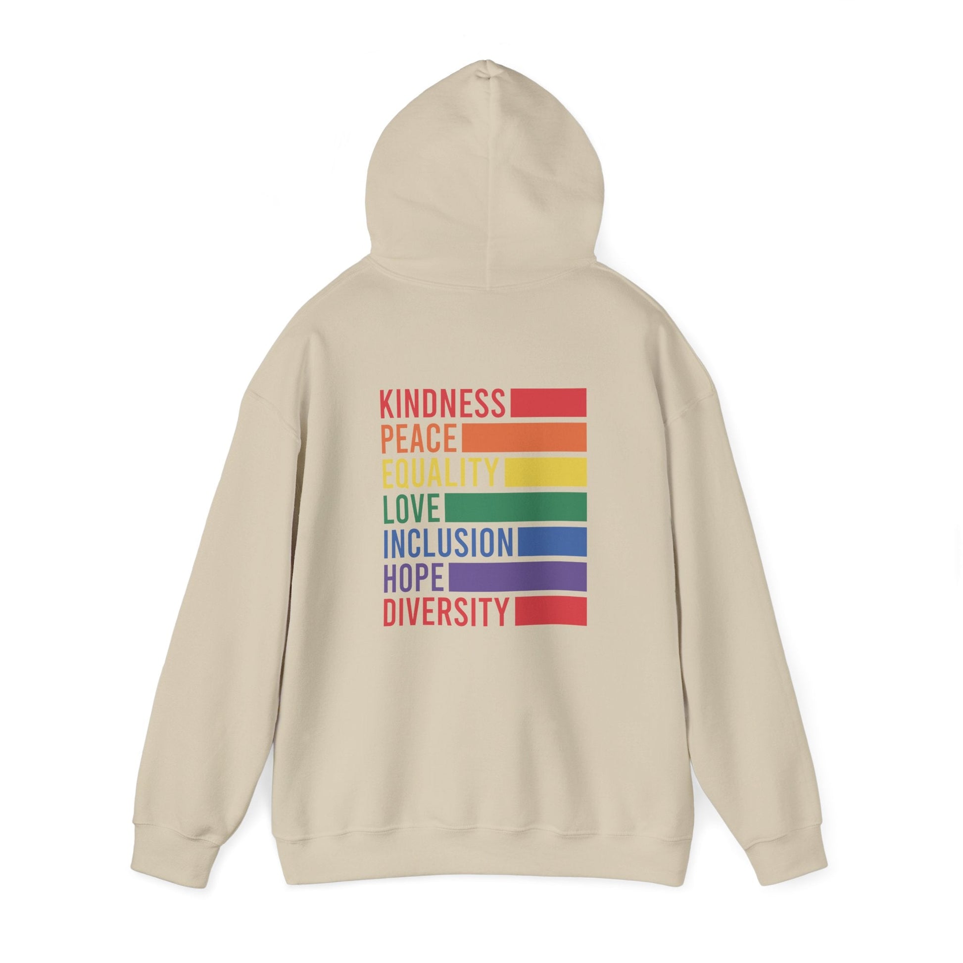 Kindness Peace Hoodie - Hoodie - The Lucky Wombat