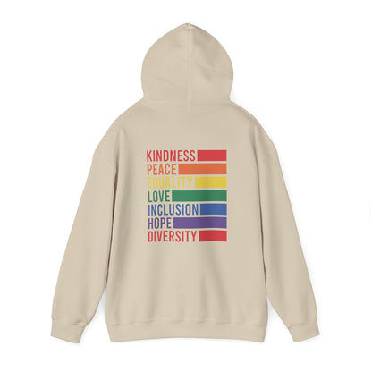 Kindness Peace Hoodie - Hoodie - The Lucky Wombat