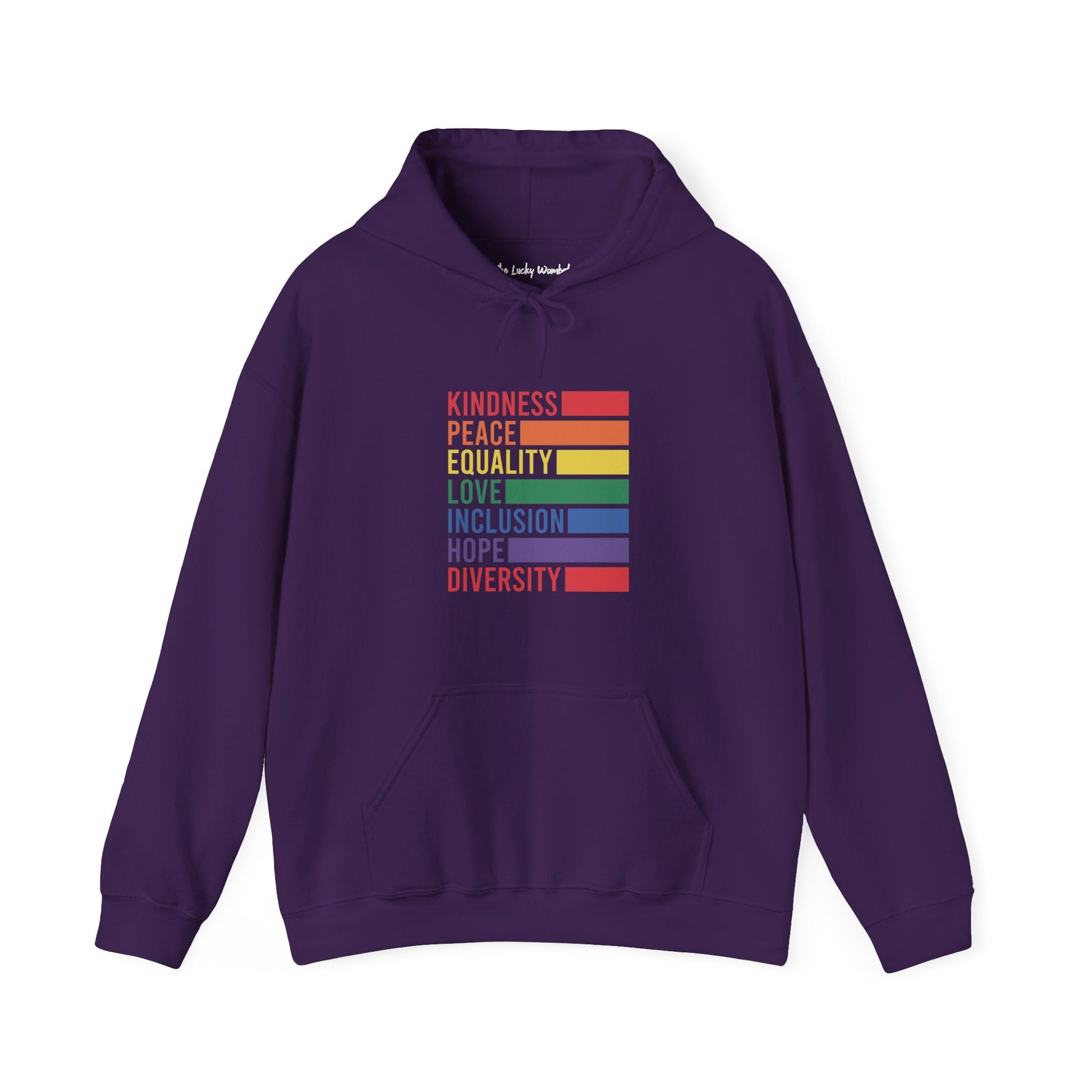 Kindness Peace Hoodie - Hoodie - The Lucky Wombat