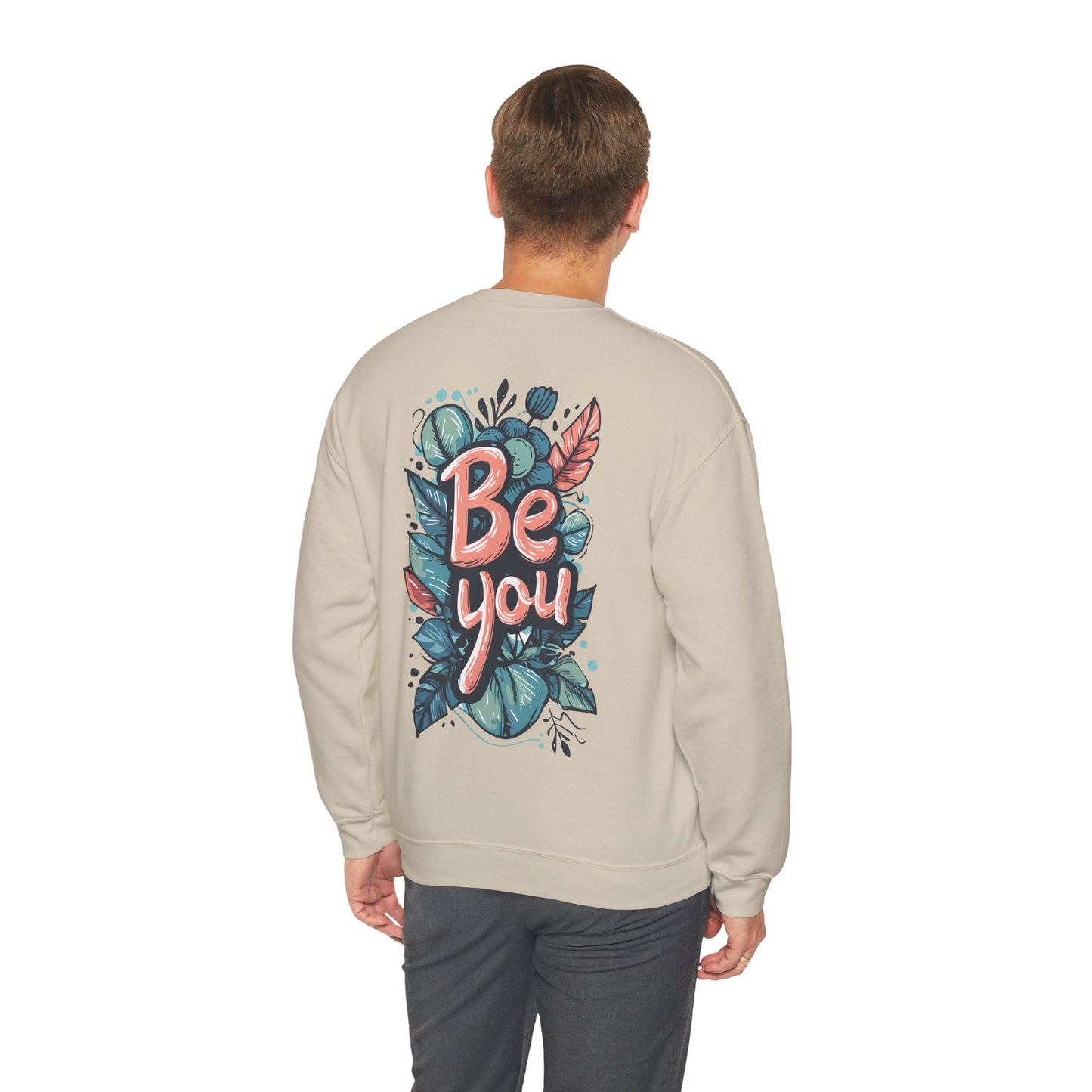 Leaves Be you Unisex Sweatshirt - Sweatshirt - The Lucky Wombat