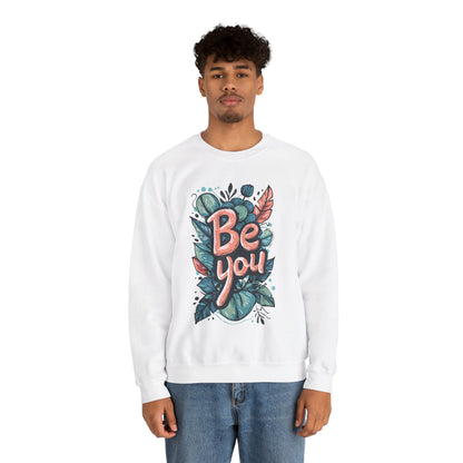 Leaves Be you Unisex Sweatshirt - Sweatshirt - The Lucky Wombat