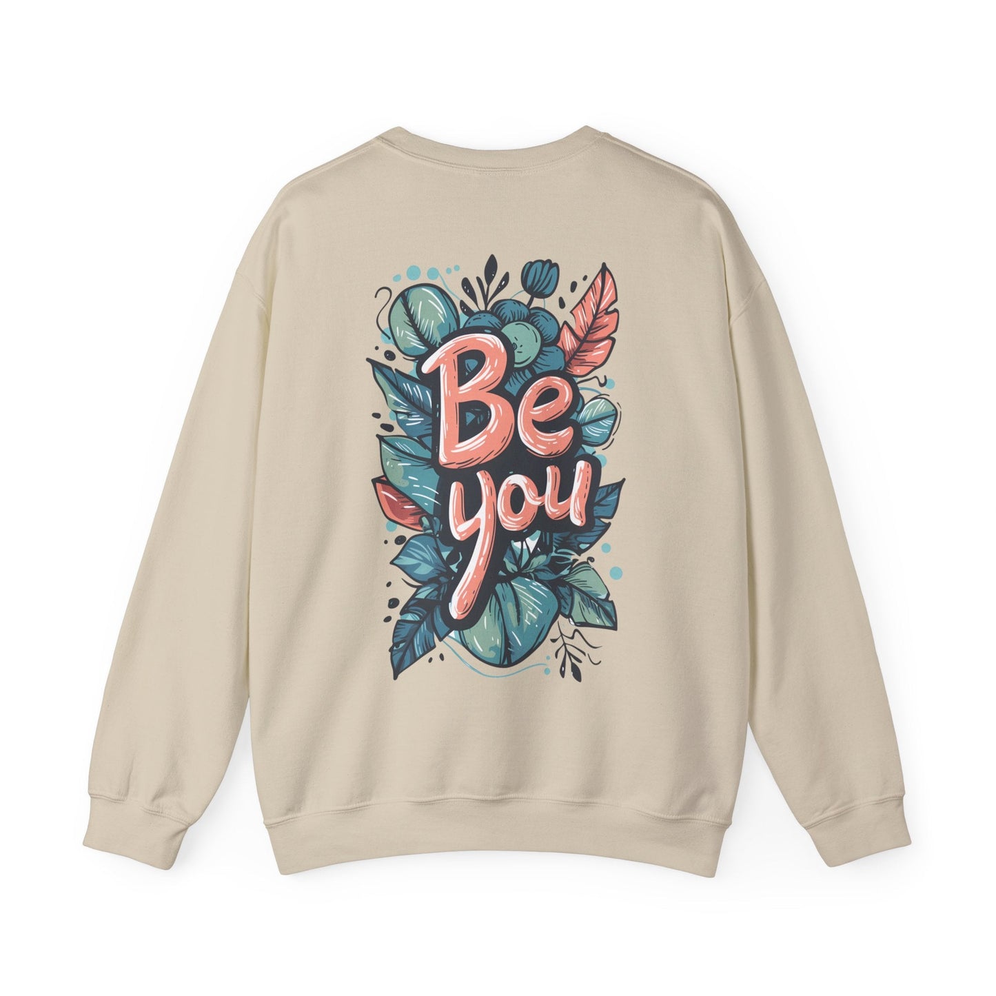 Leaves Be you Unisex Sweatshirt - Sweatshirt - The Lucky Wombat