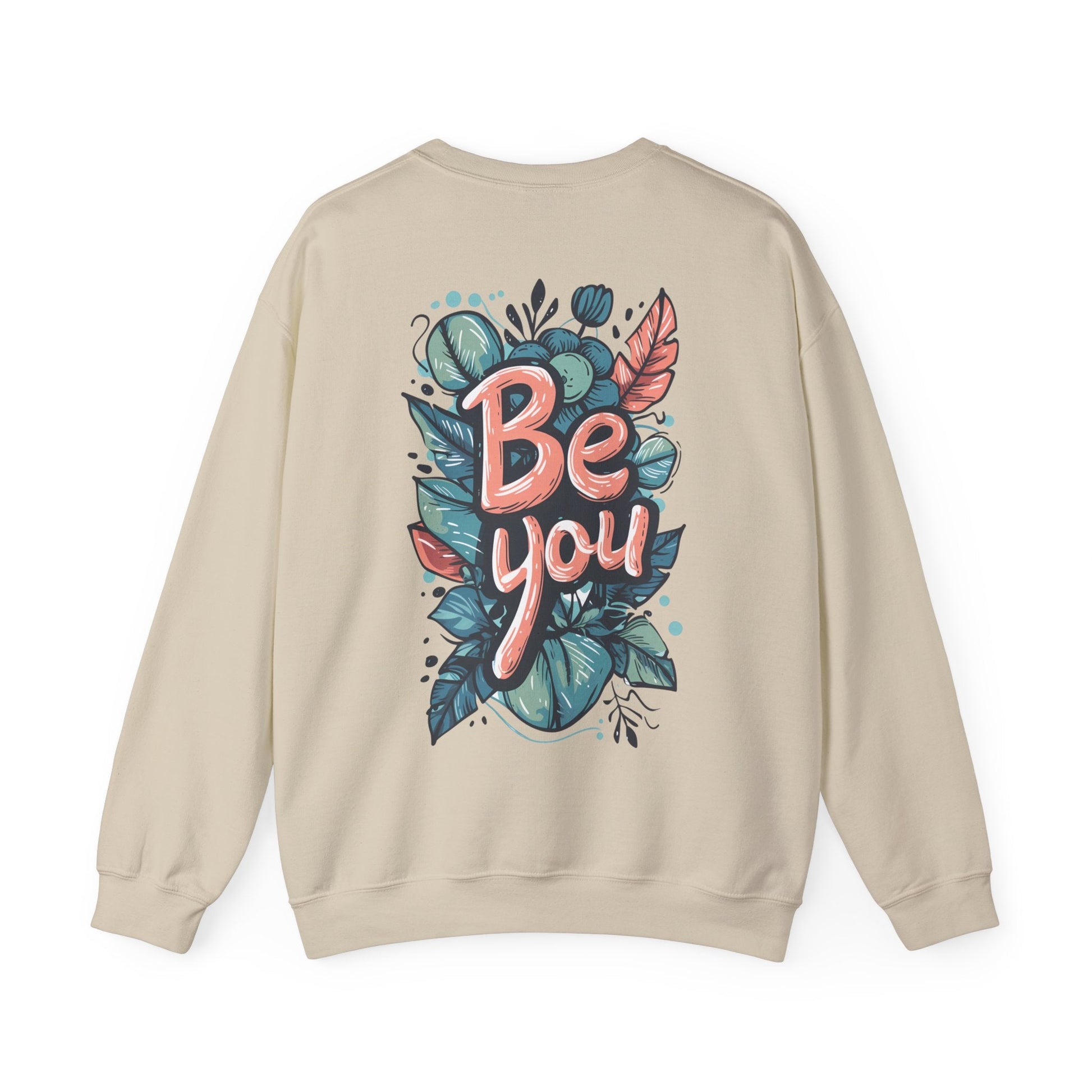 Leaves Be you Unisex Sweatshirt - Sweatshirt - The Lucky Wombat